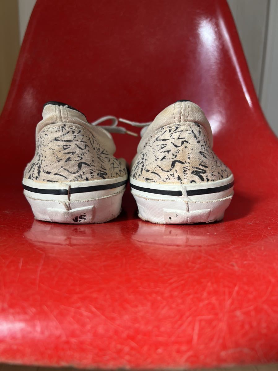 80S アメリカ製 バンズ エラ 総柄 ビンテージ VANS ヴィンテージ 80S アメリカ製 バンズ エラ 総柄 ビンテージ VANS ヴィンテージ