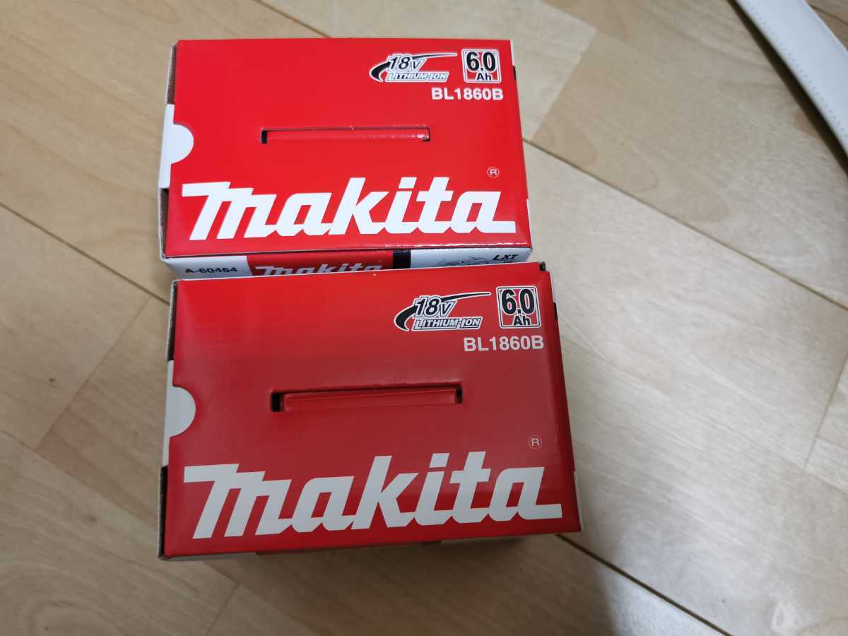明日終了！ 新品未使用 マキタバッテリー BL1860B リチウムイオン 
