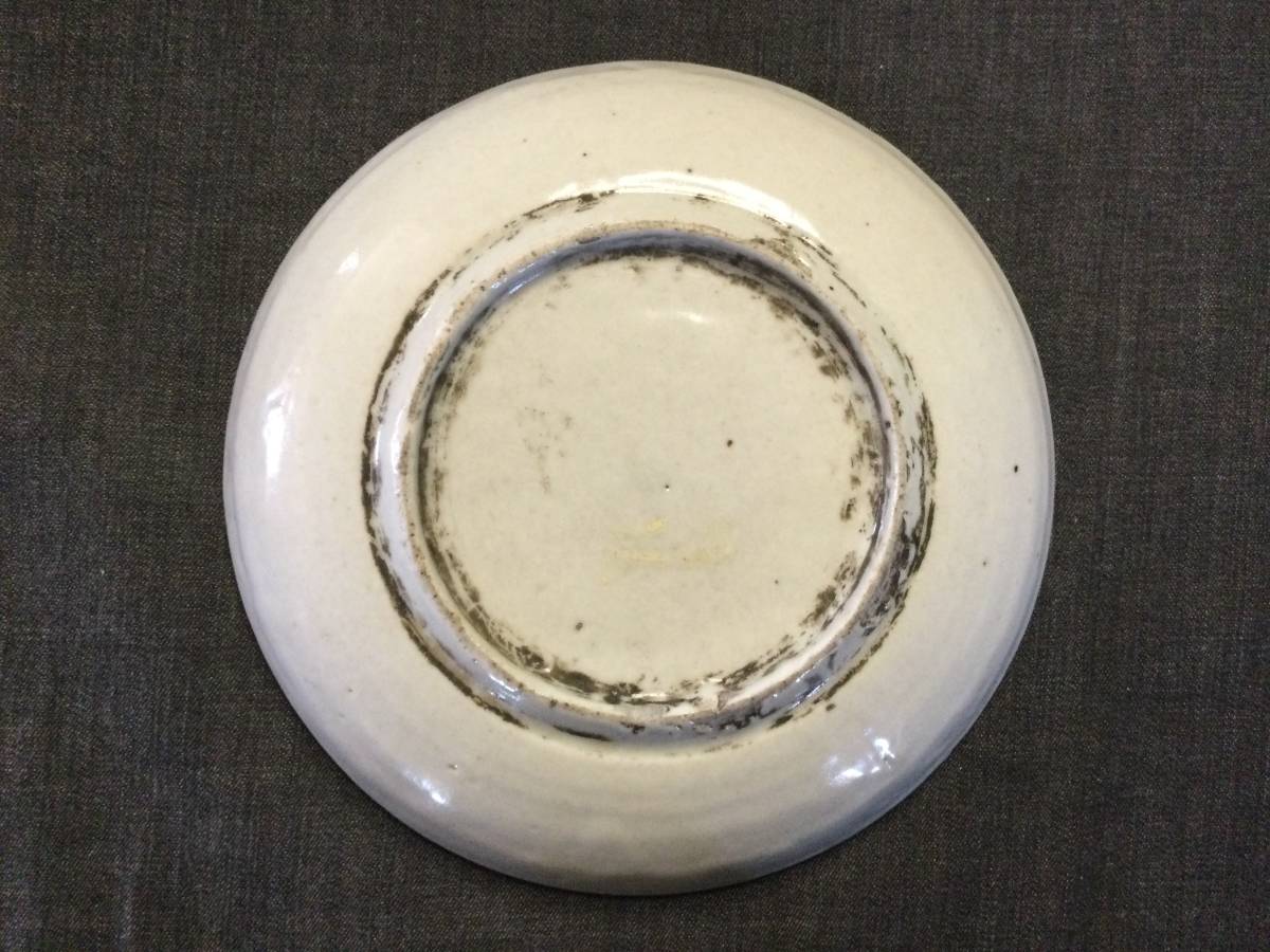 染付 古伊万里 | 草花文 くらわんか皿 江戸後期 D765 iichi 日々