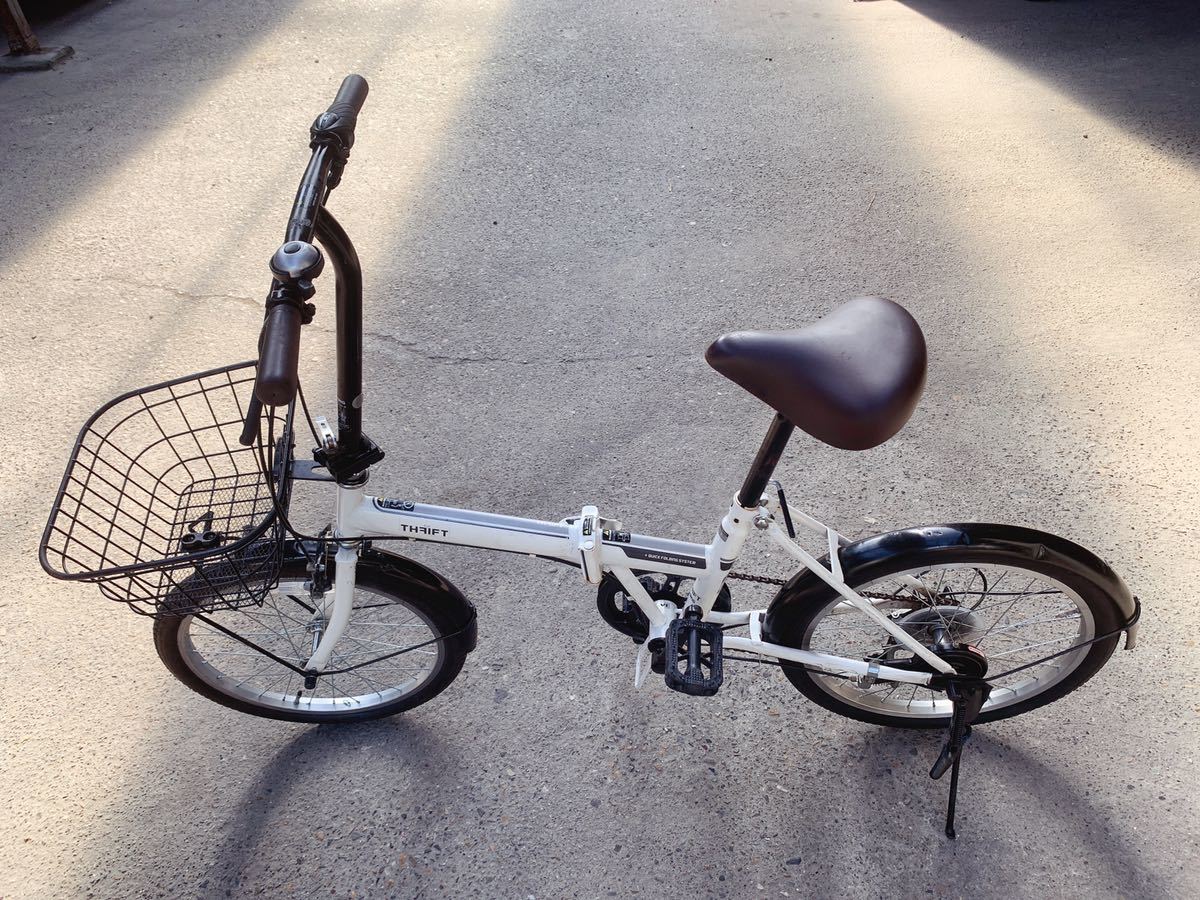 20インチ レッド 折りたたみ自転車 中古品折り畳み自転車 折り畳み 