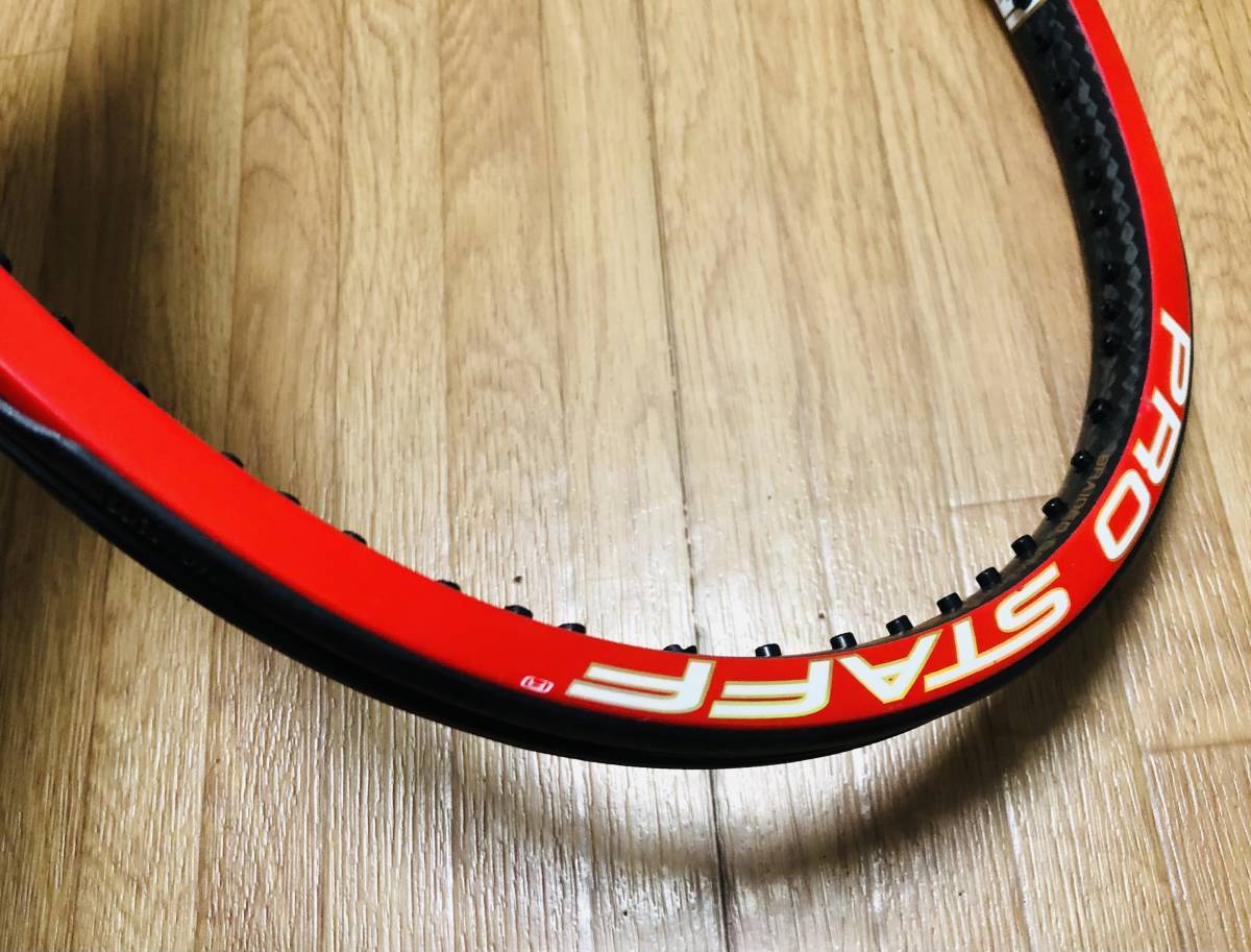 送料無料 良品 Wilson Pro Staff 90 ウィルソン プロスタッフ 90 R 
