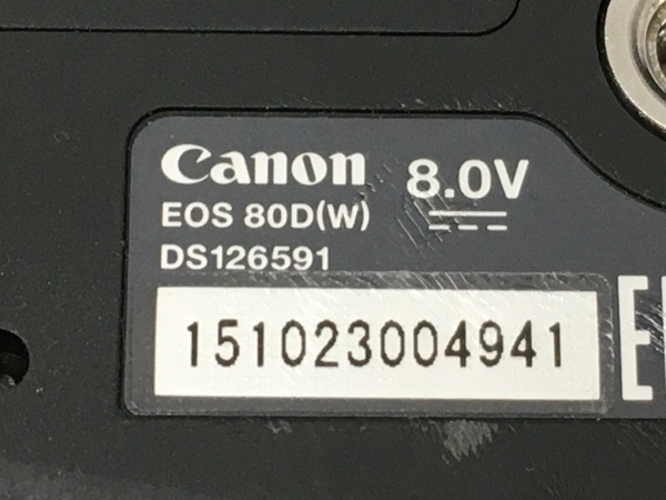 Canon EOS 80D デジタル 一眼レフ カメラ ボディ キヤノン 中古
