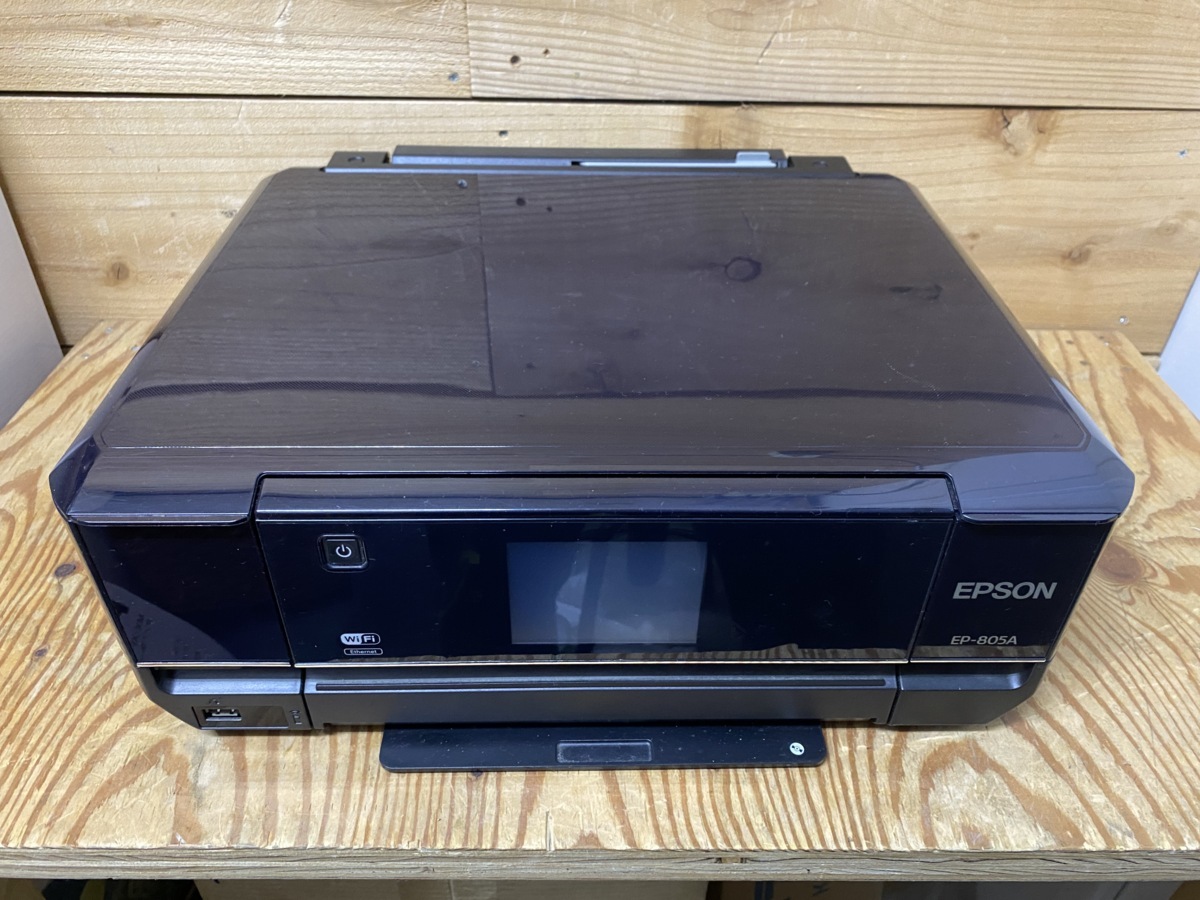 送料無料，新品 EPSON EP-805A インクジェットプリンター 通電確認のみ ヘッドついてます(A4プリンタ)｜売買されたオークション情報、yahooの商品情報をアーカイブ公開 - オークファン エプソン