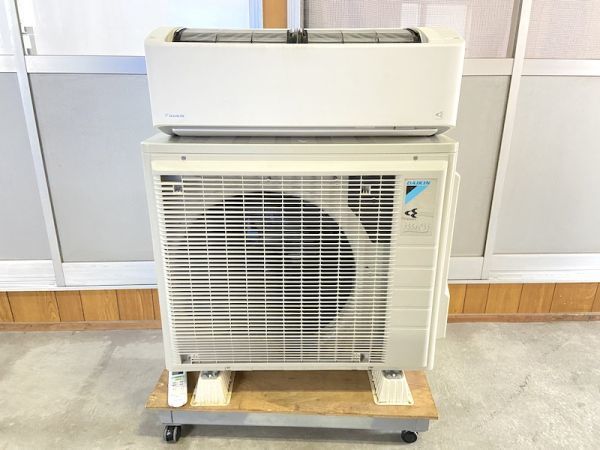 【S173】1円スタート DAIKIN/ダイキン ATR63WPE7-W/ARR63WP ルームエアコン 20畳用 2019年製 AI快適自動 フィルターお掃除機能内部乾燥機能