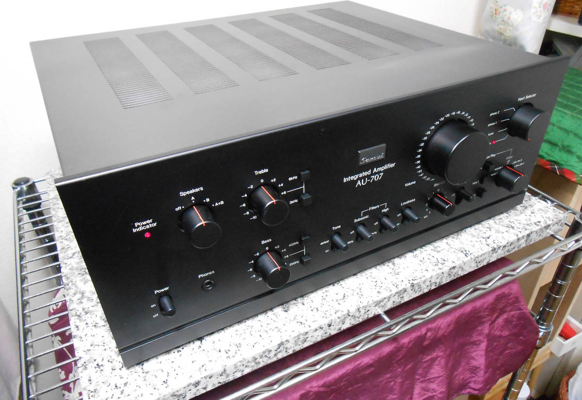 SANSUI AU-707 プリメインアンプ 本体 サンスイ(SANSUI