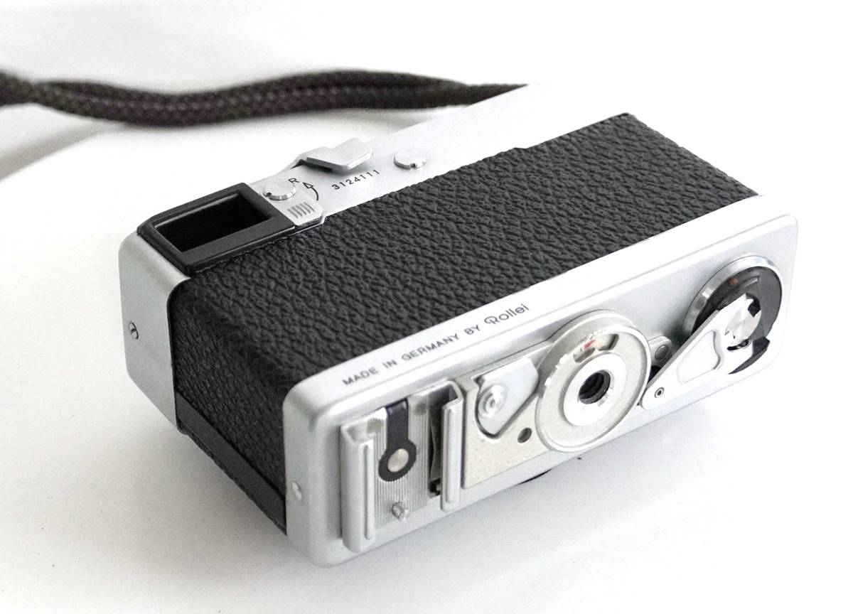 希少ドイツ製★ローライ Rollei 35 tessar 40mm F3.5 Germany ドイツ★シャッターOK★ストラップ付き★#2671 0 Rollei Tessar フィルムカメラ 超希少★ 安値