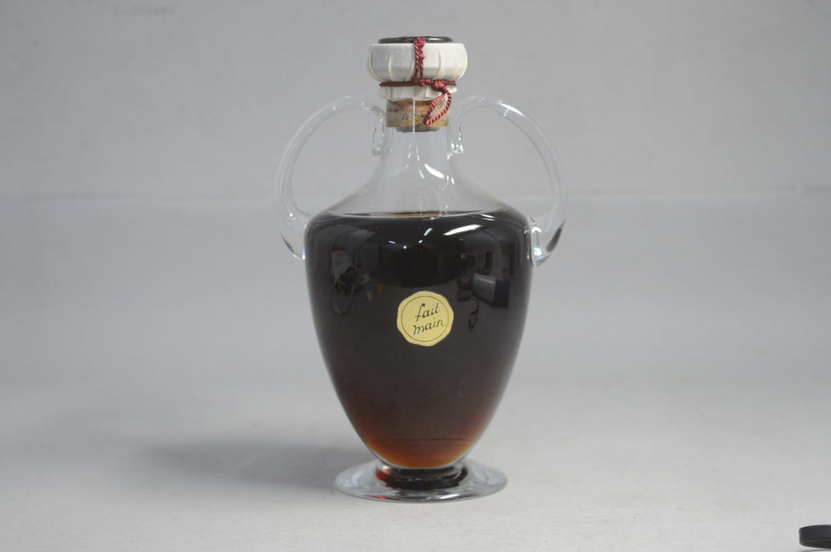 古酒 CRISTALLERIE HARTZVILLER fait main クリスタルボトル 