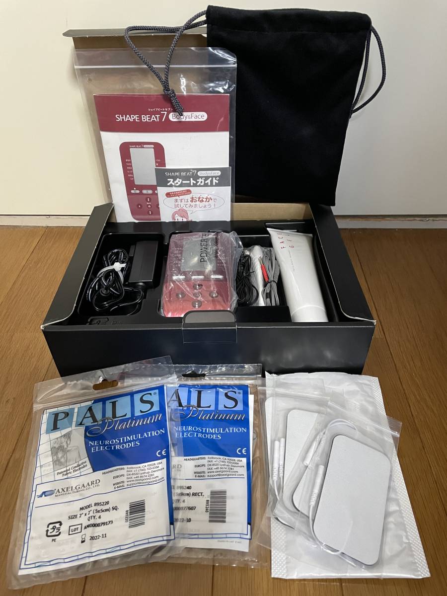 極美品 伊藤超短波 シェイプビート7 Body＆Faces EMS シェイプアップ