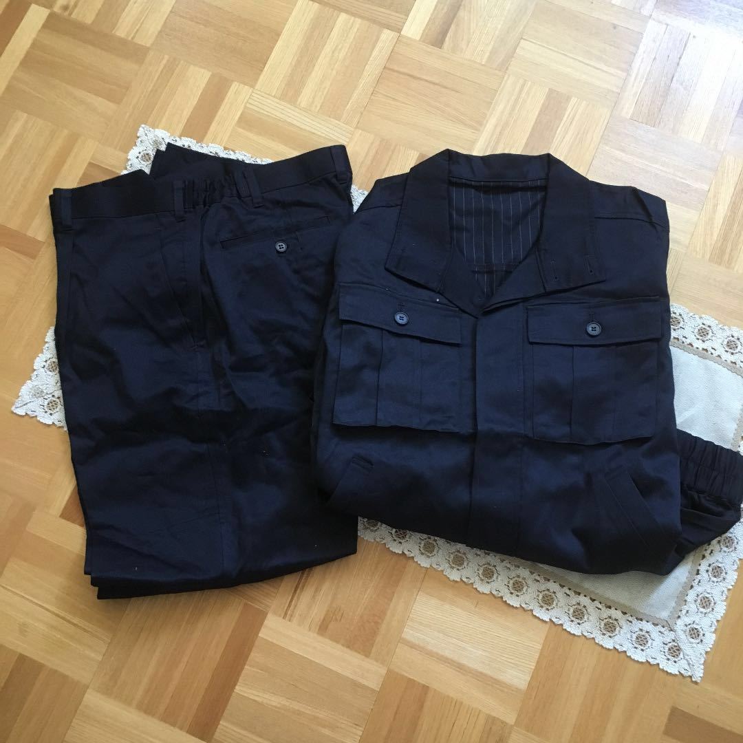 旧JR貨物制服作業着上下85L今は着用されていません。今は新しい全く