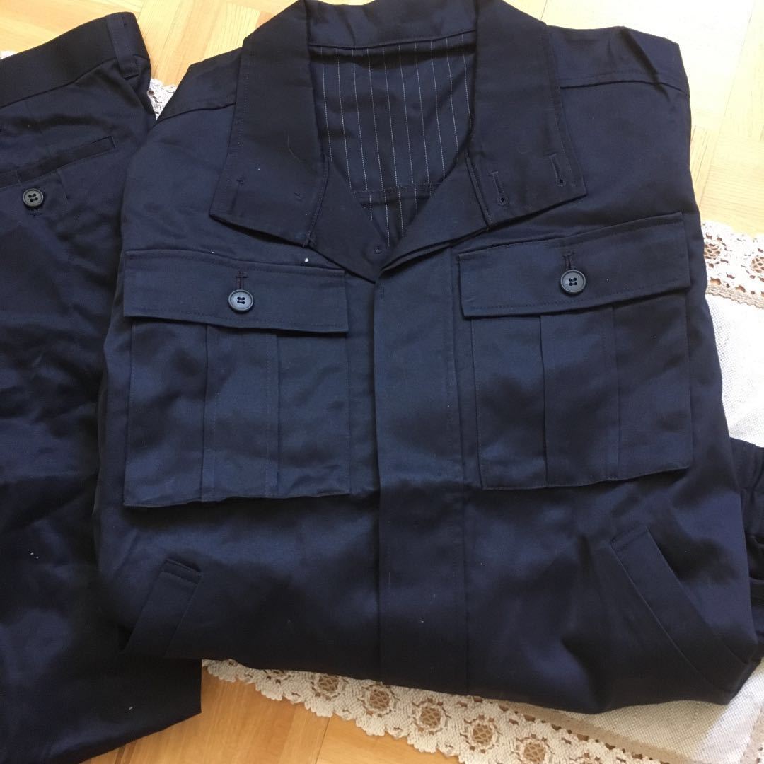 旧JR貨物制服作業着上下85L今は着用されていません。今は新しい全く