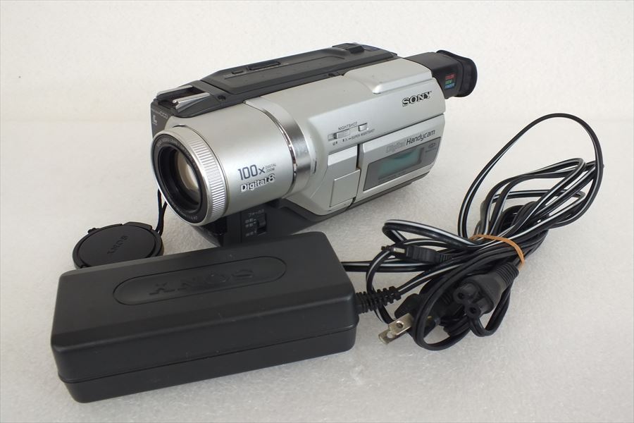 配送設置 □ SONY ソニー DCR-TRV225 ビデオカメラ 中古 220202k6185
