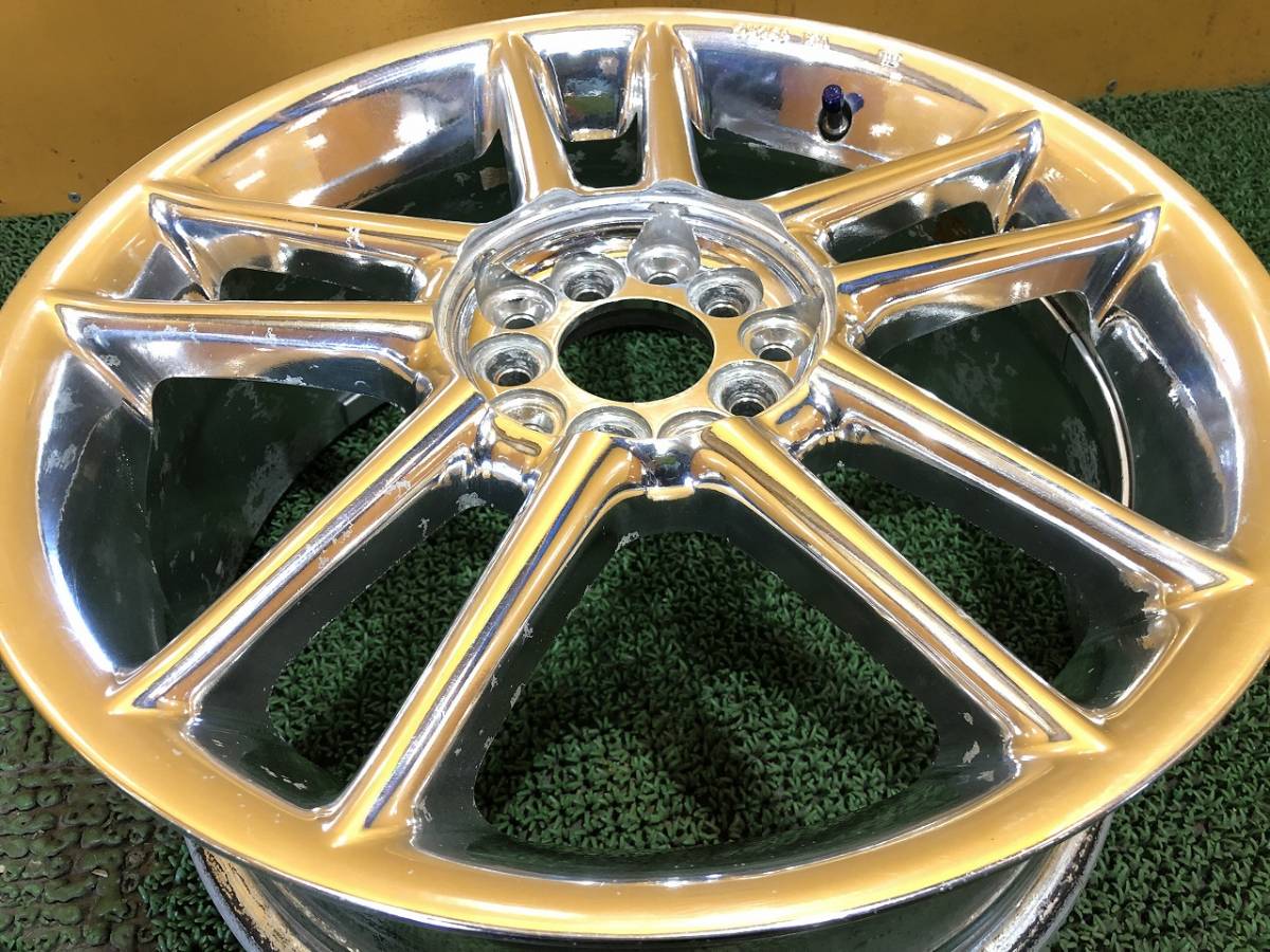 No.704 17インチ メッキホイール 17×7JJ オフセット＋50 5穴  