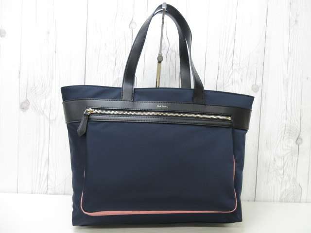 極美品ポールスミス 長財布 ロングウォレット シティエンボス レザー