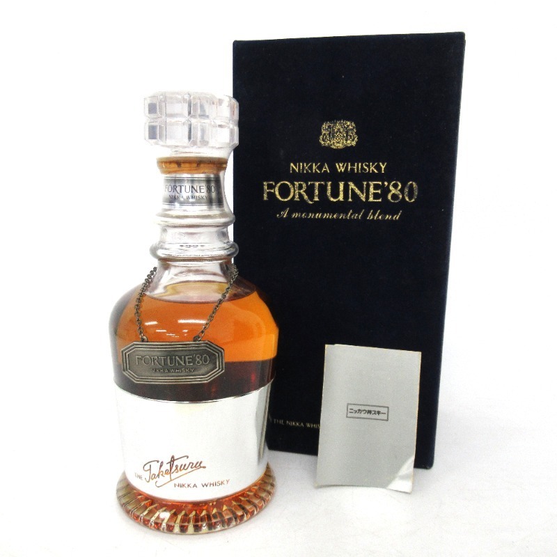 大阪府配送限定 ニッカ フォーチューン80 760ml 箱付