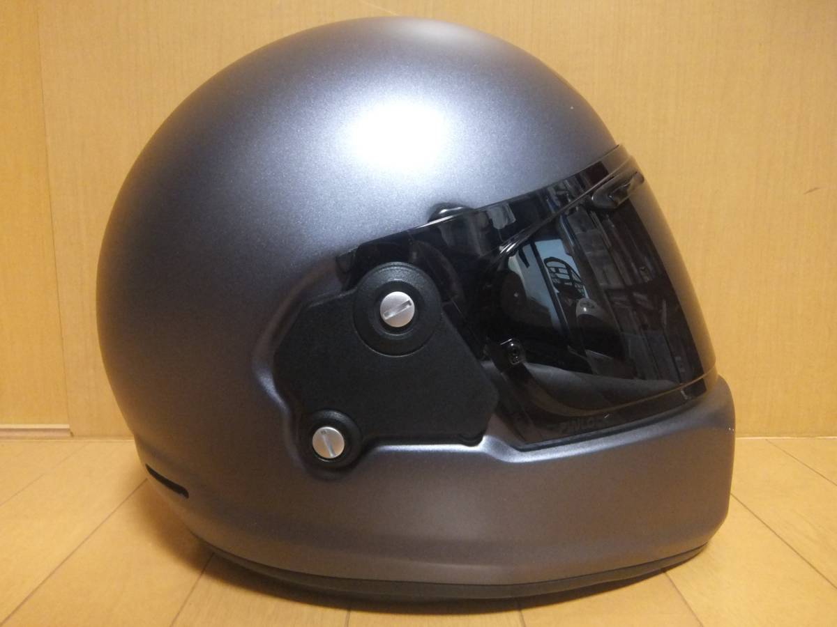 中古 Arai アライ ラパイド・ネオ RAPIDE-NEO サイズS(55・56) モダングレー フルフェイスヘルメット スモークシールド交換 ネオクラシック アライ Arai RAPIDE-NEO チャコールブラック LTD サイズM(57・58cm