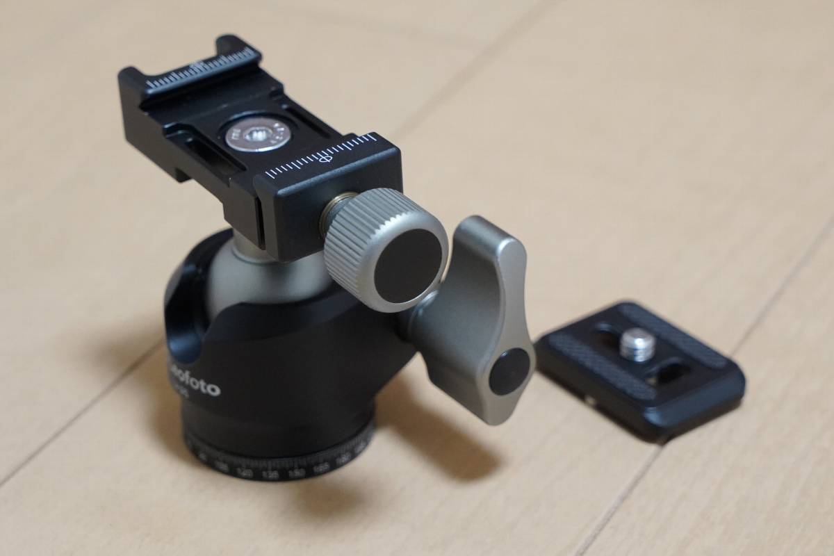 Leofoto LH-25 自由雲台 ボールヘッド 美品！ LH-25 Leofoto 自由雲台 Leofoto&frasl;レオフォト 雲台 6カ月保証特別