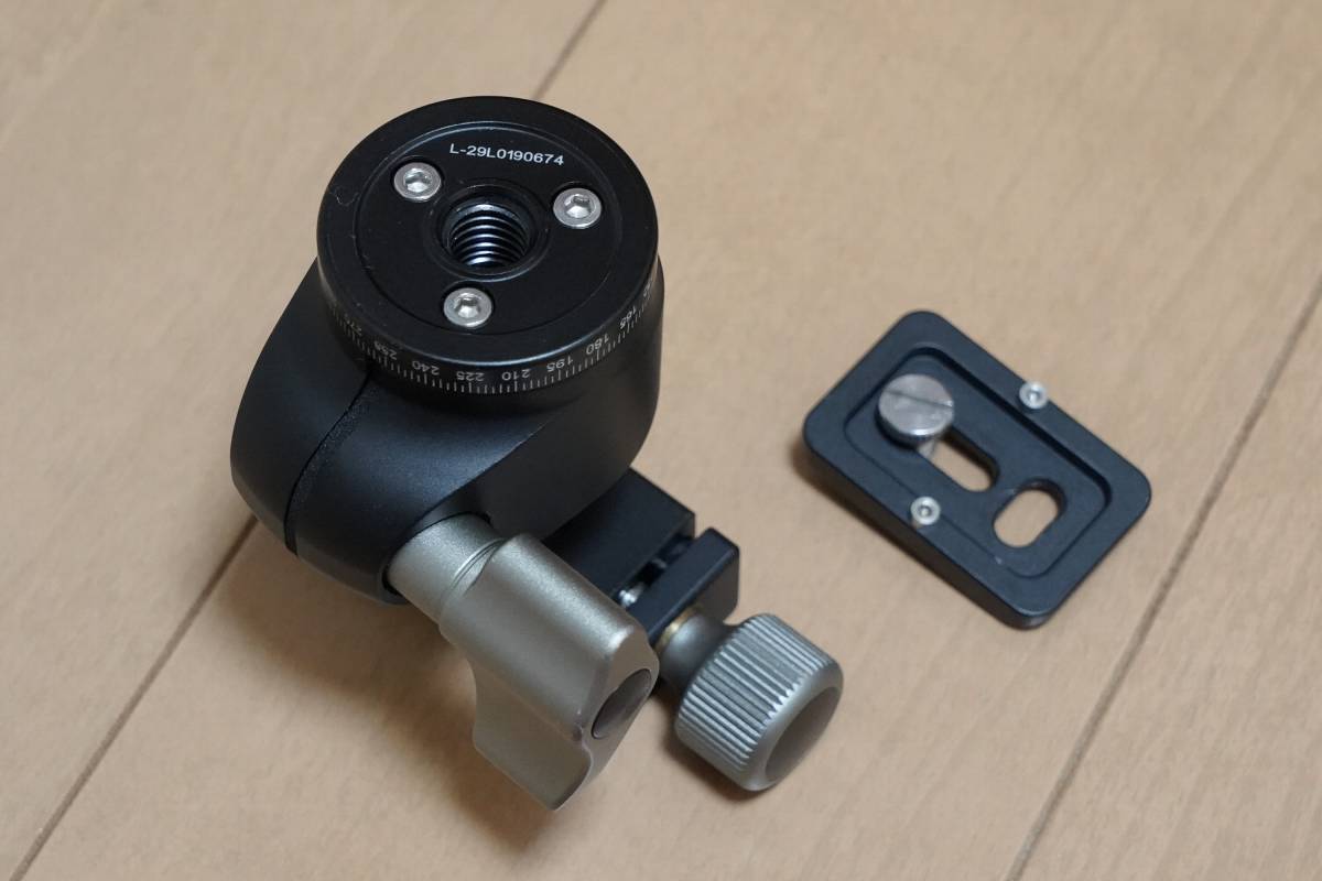 Leofoto LH-25 自由雲台 ボールヘッド 美品！ LH-25 Leofoto 自由雲台 Leofoto&frasl;レオフォト 雲台 6カ月保証特別