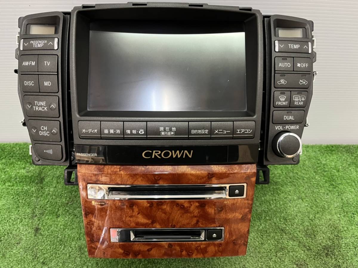 クラウン 純正 アスリート GRS180 マルチモニター トヨタ DBA-GRS180 0