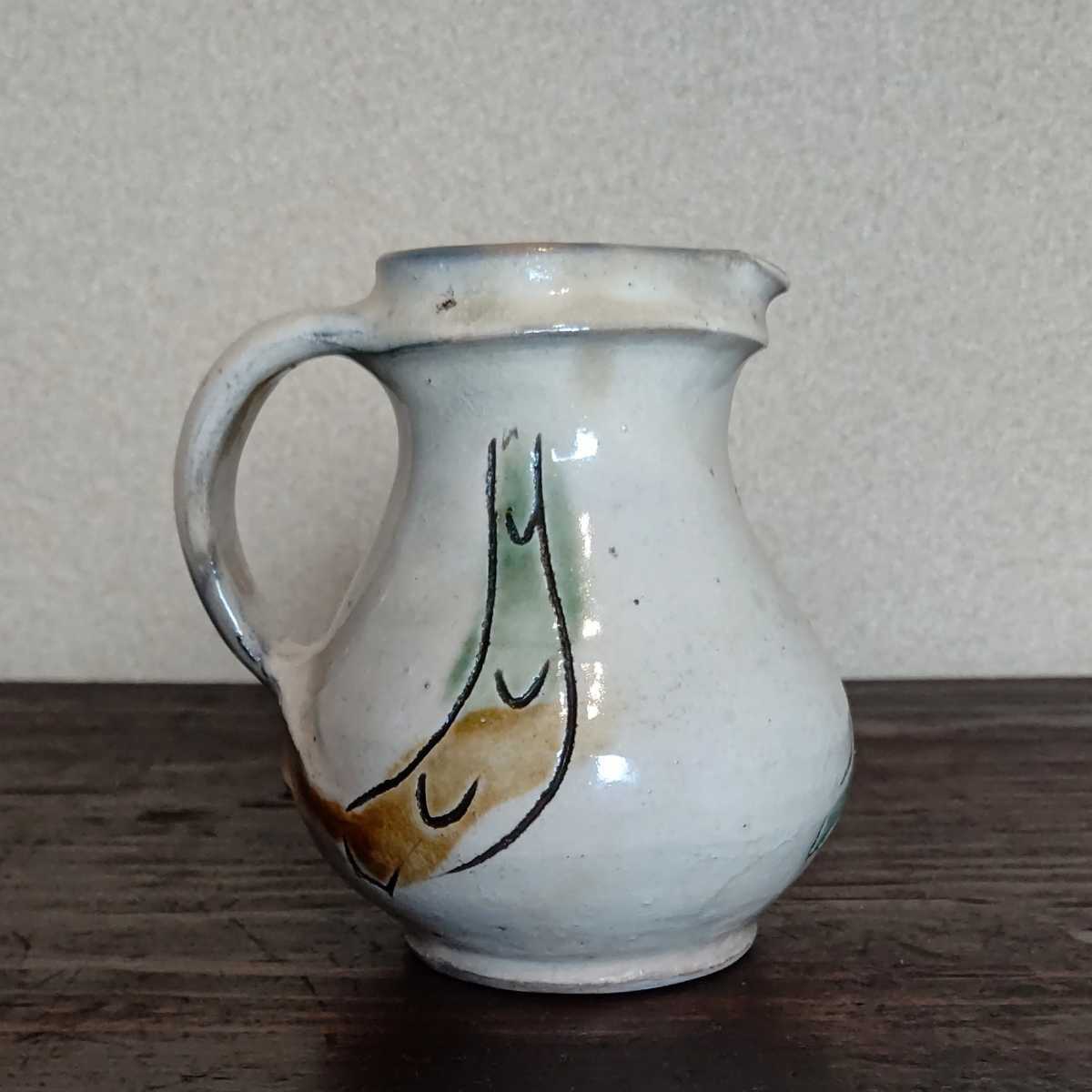 小鹿田焼 坂本茂木 ピッチャー 水差し バーナードリーチ 民芸 民藝 柳  