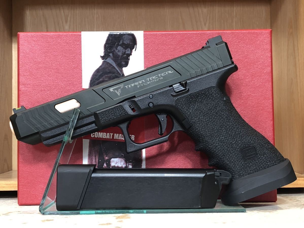 希少品》 美品 MWC John Wick2 TTI COMBAT MASTER GLOCK 34 東京マルイ 