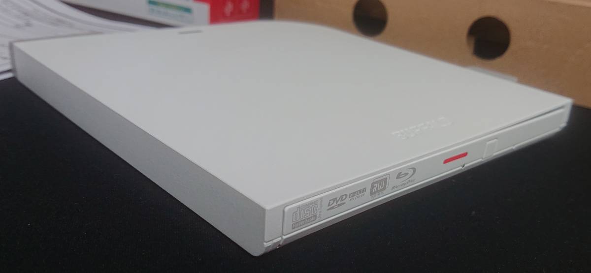 Buffalo BRXL-PT6U2V-WHD [ BDXL対応 USB2.0 ポータブルブルーレイ 