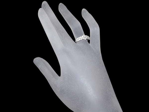 清水屋《送料無料》ダイヤモンド/1.00ct プラチナ デザイン リング 