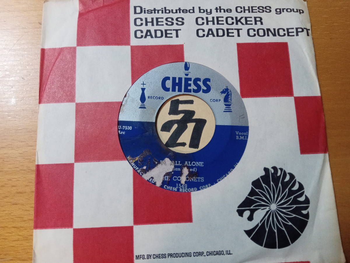 新品，定番 試聴 53年 海外高額取引DOO-WOP THE CORONETS I&rsquo;M ALL ALONE / NADINE 両面VG++ sublime Doowop slowie & strong Doowop Rocker(R&B、ソウル)｜売買されたオークション情報、yahooの商品情報をアーカイブ公開 - オ Ru0026B、ソウル