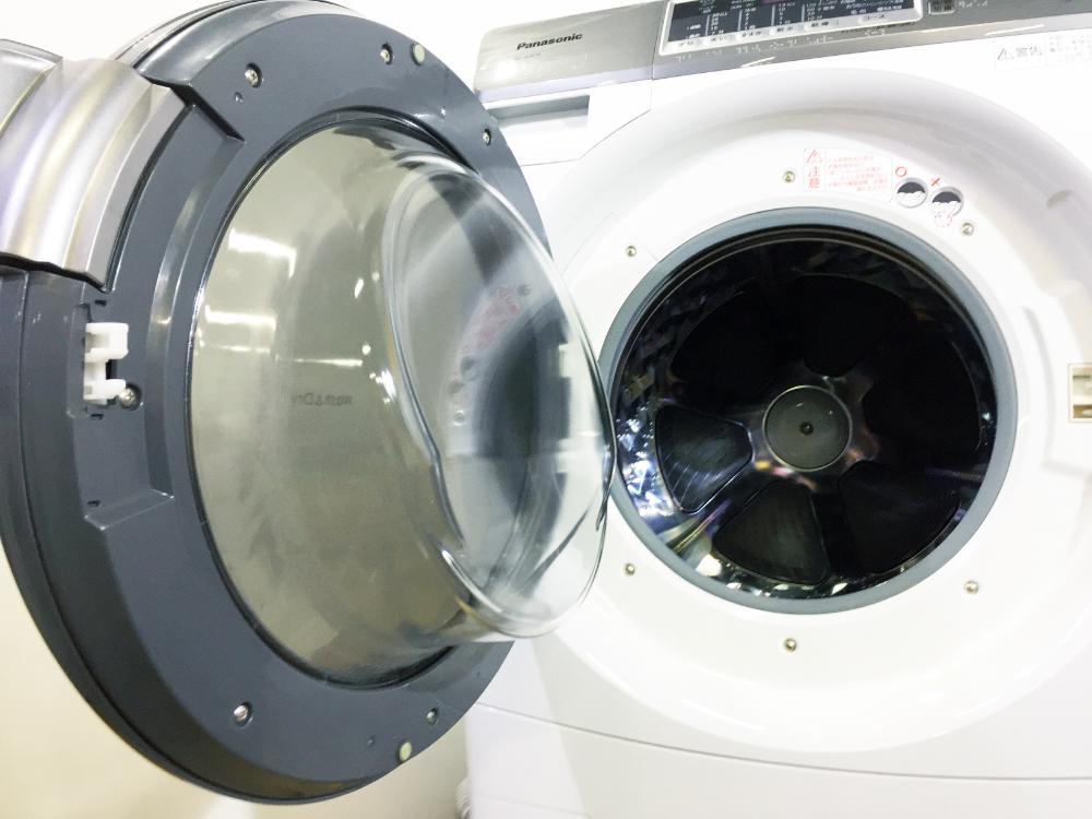 地域限定送料無料★2015年製★極上超美品 中古★Panasonic 7㎏ 奥行スリムなプチドラム「自動槽洗浄」ドラム式洗濯乾燥機【NA-VH310L】T887 Panasonic 7㎏ 中古☆Panasonic ドラム式洗濯乾燥機 左開き 14-42mm