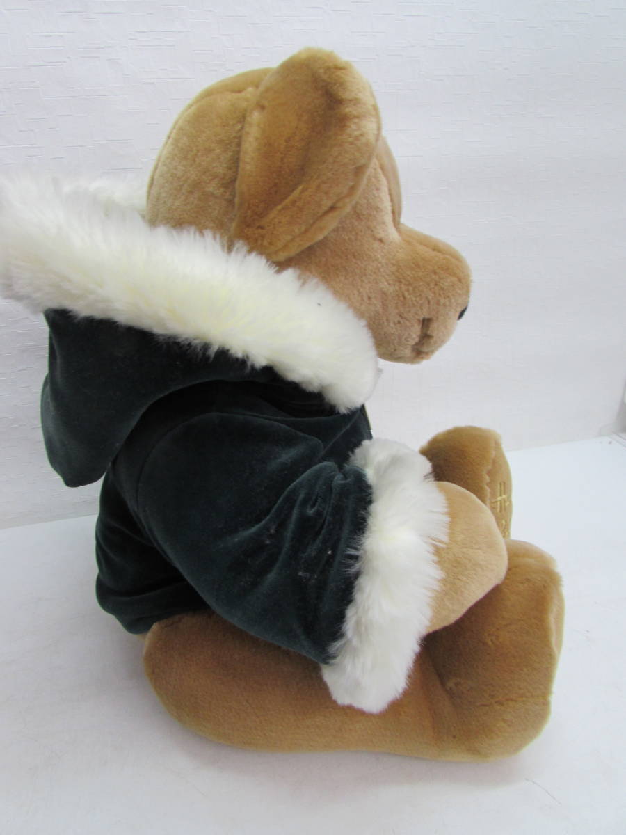 Harrods ハロッズ テディベア クリスマスベア 2001年 くま コート 緑 