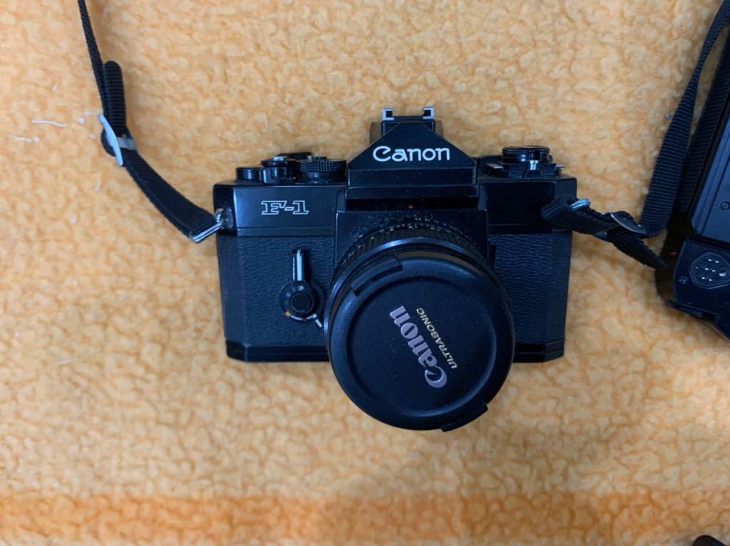 Canon F1 フィルムカメラ シャッターOK 付属品付き Canon フィルム