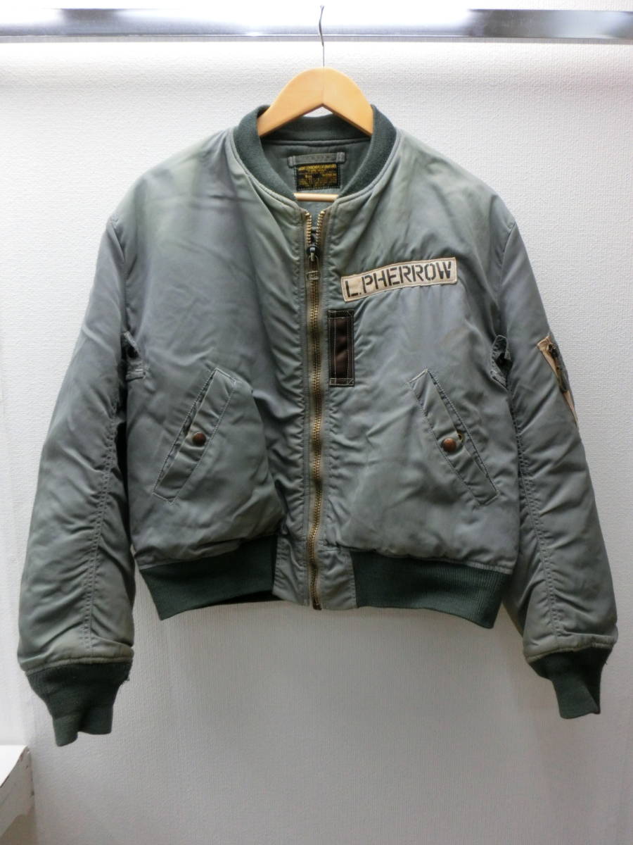 売れ筋大人気 PHERROW'S フライトジャケット MA-1 MIL-J-8279 Lサイズ