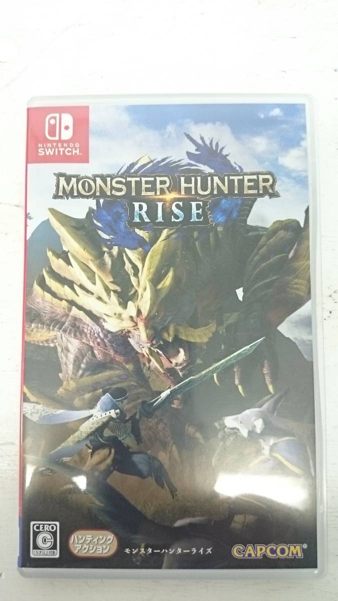 正規品 任天堂switch ソフト MONSTER HUNTER RISE モンスターハンターライズ ⑥(ニンテンドースイッチソフト)｜売買されたオークション情報、yahooの商品情報をアーカイブ公開 - オークファン ニンテンドースイッチソフト