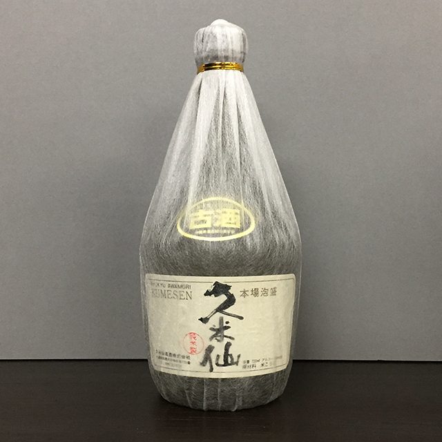 1980年代の泡盛？] 本場泡盛 久米仙 古酒 (31年以上経過？) 43度 720ml 