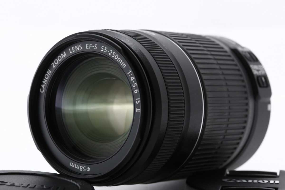 IS F4-5.6 キヤノン EF-S55-250mm EF-S 55-250mm STM Canon II - 極上美