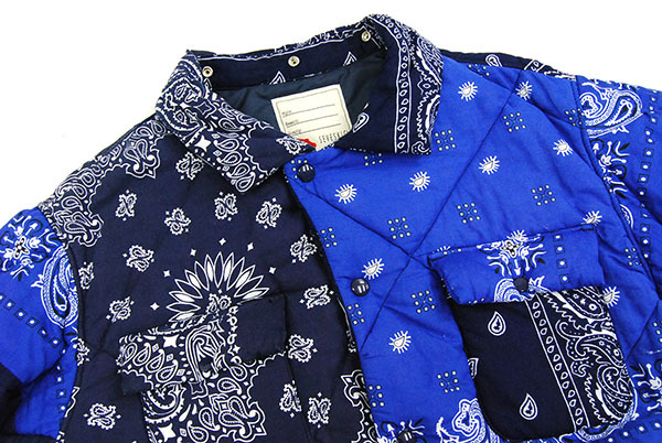定価￥50,600 セヴシグ SEVESKIG「BANDANA CPO JACKET」ヴィンテージ