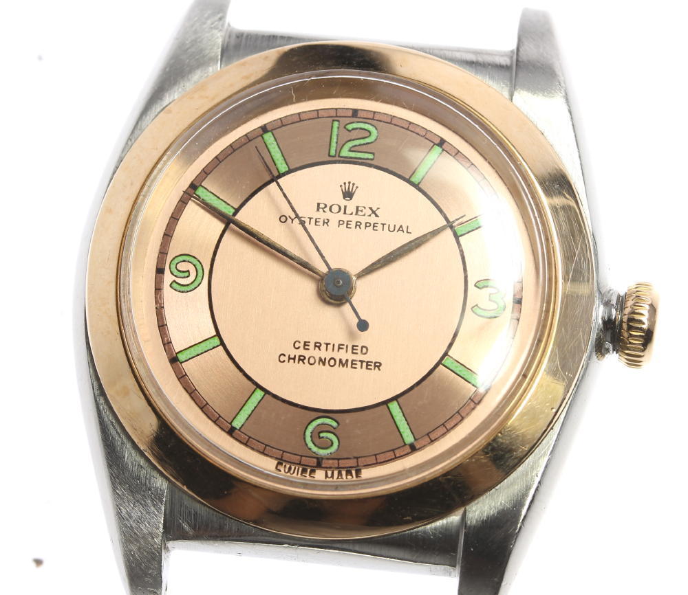 ☆訳あり【ROLEX】ロレックス オイスターパーペチュアル バブルバック