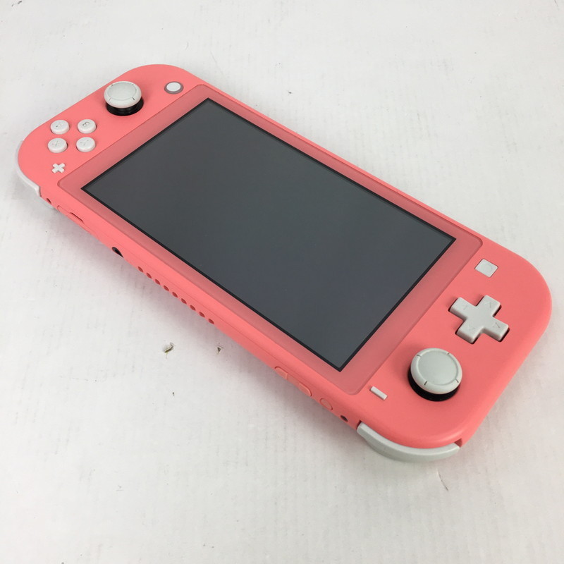 ジャンク品】 NINTENDO ニンテンドー SWITCH Lite コーラル 充電・電源