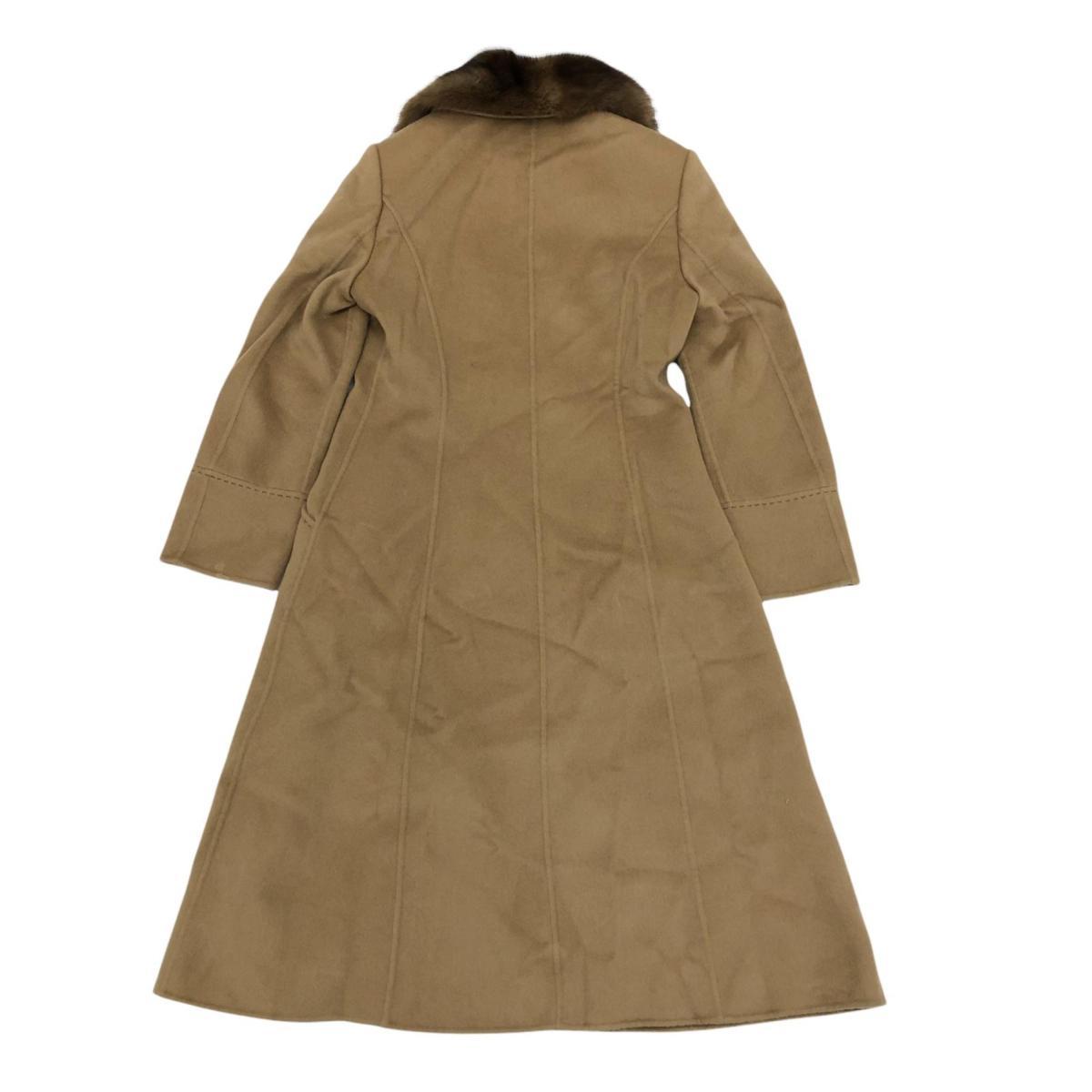 1円 FOXEY フォクシー ブティック ロシアンセーブルファー カシミヤ100 
