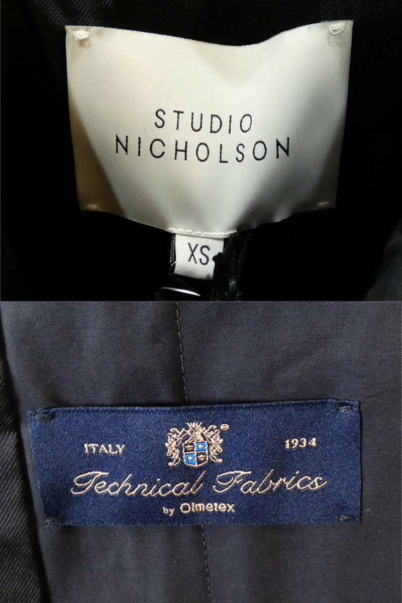 Studio Romer スタジオニコルソン STUDIO NICHOLSON / ROMER - TECHNICAL COTTON RAGLAN MID LENGTH ...