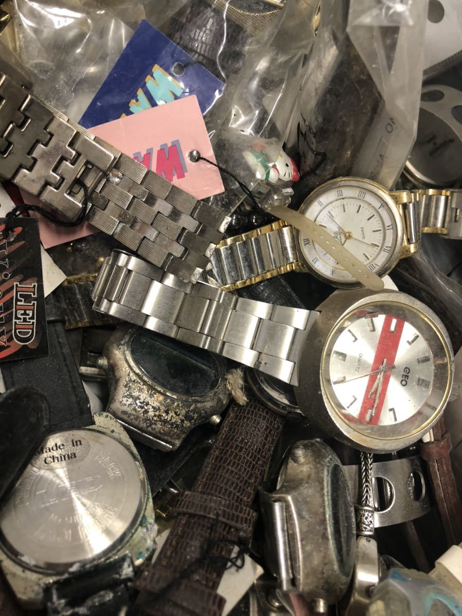 FT0219】1円～ ジャンク時計 まとめ売り 約350点 大量 クォーツ Quartz