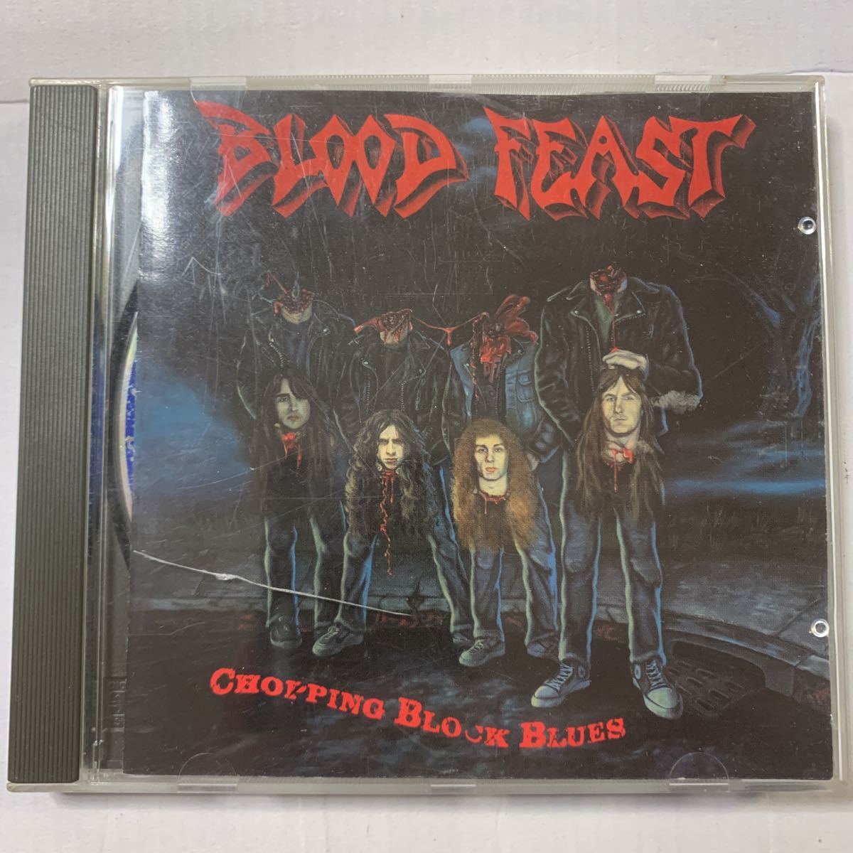【超激得，セール】 Blood Feast Chopping Block Blues '92 スラッシュ オリジナル COLOSSAL(一般)｜売買されたオークション情報、yahooの商品情報をアーカイブ公開 - オークファン 一般