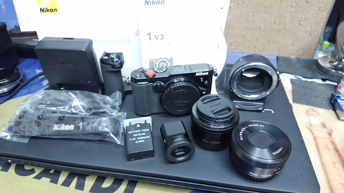 ニコン１　Nikon1 V3 フルセット V3 0 Nikon 世界最速！ ニコン、20コマ&frasl;秒のAF追従連続撮影に対応した「Nikon 中古Nikon