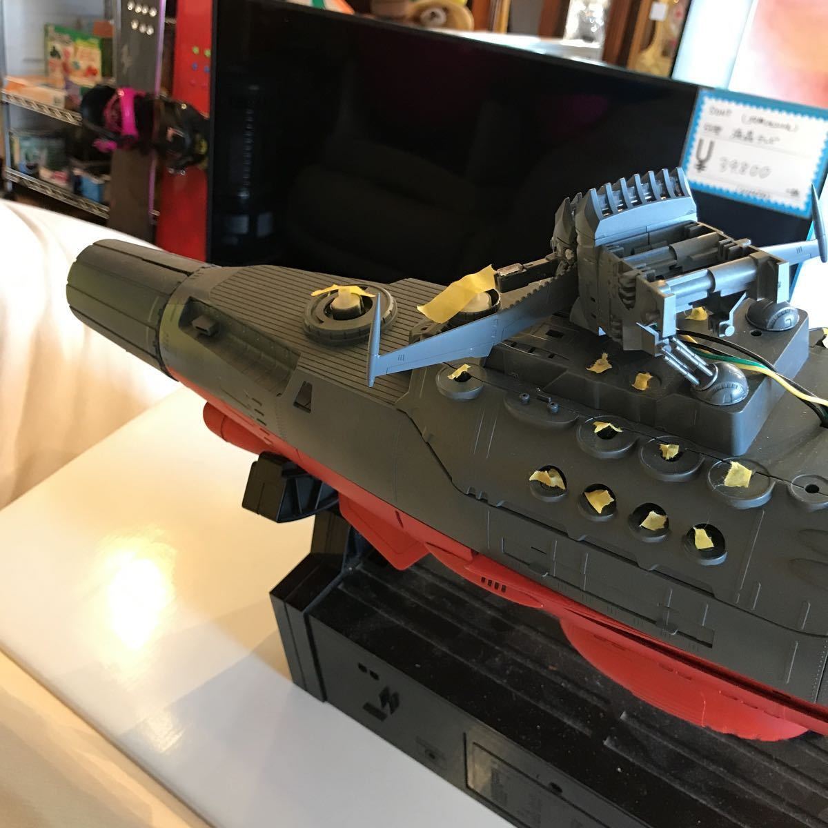 宇宙戦艦ヤマト 1/350 スケールプラモデル BANDAI ジャンク 部品取りに