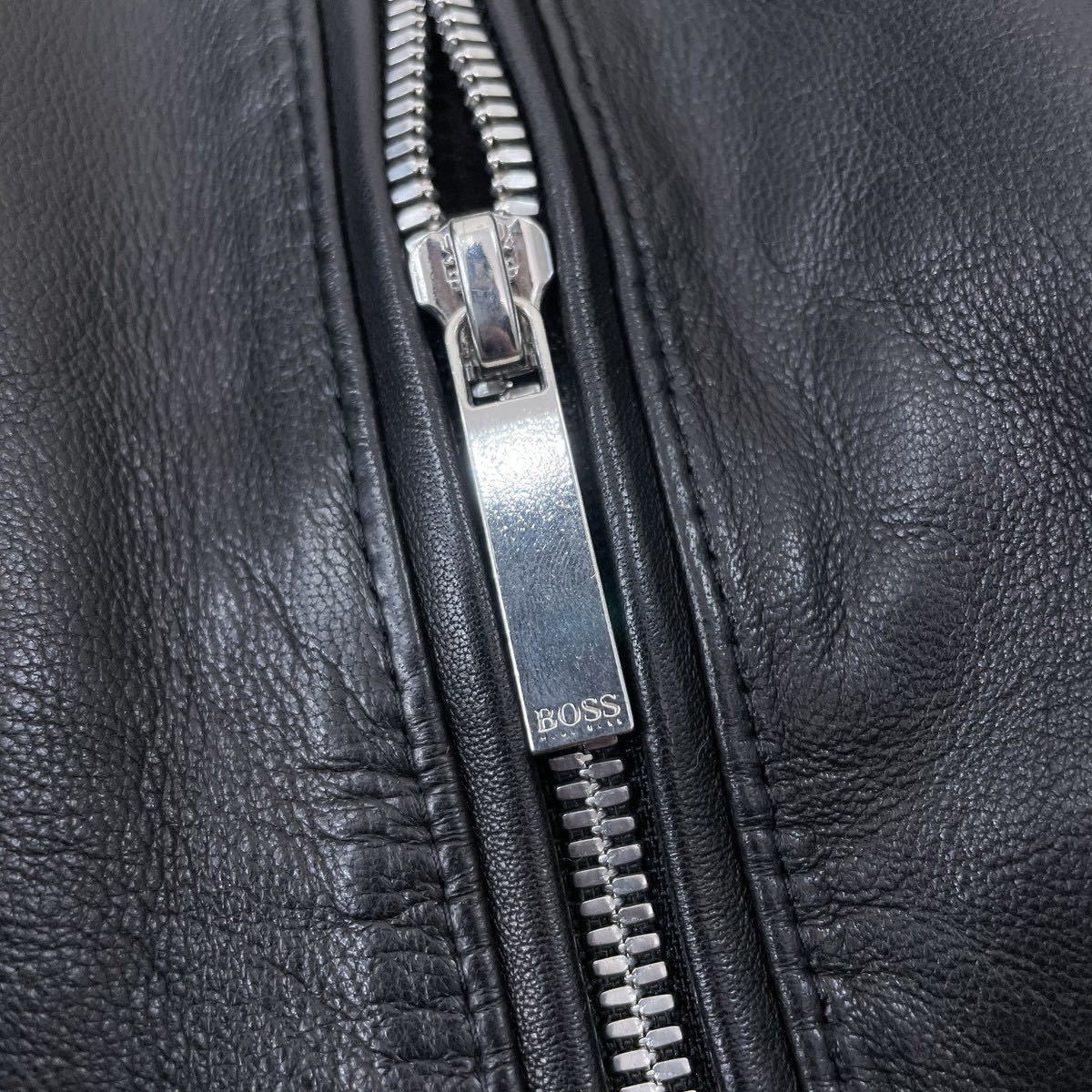 レア☆極美品【HUGO BOSS】メルセデスコラボ◎シープスキン (羊革 