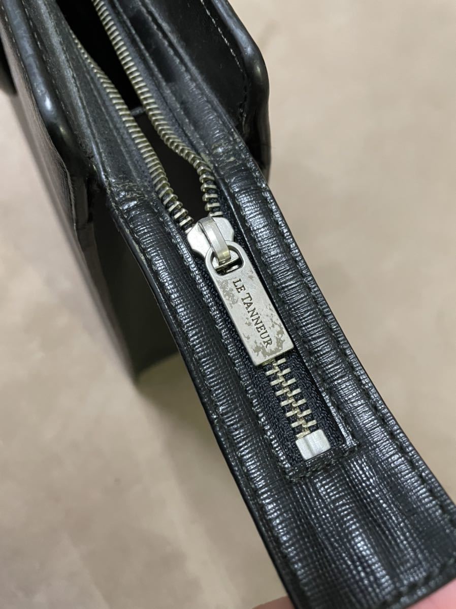 ルタヌア ブリーフケース ビジネスバック LE TANNEUR ルタナー 黒 メンズバッグ