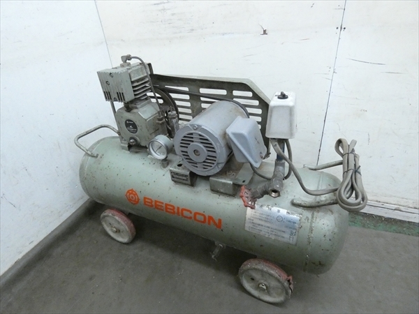 大阪発☆日立工機/HITACHI☆ベビコン エアーコンプレッサー☆BU-7TL 管