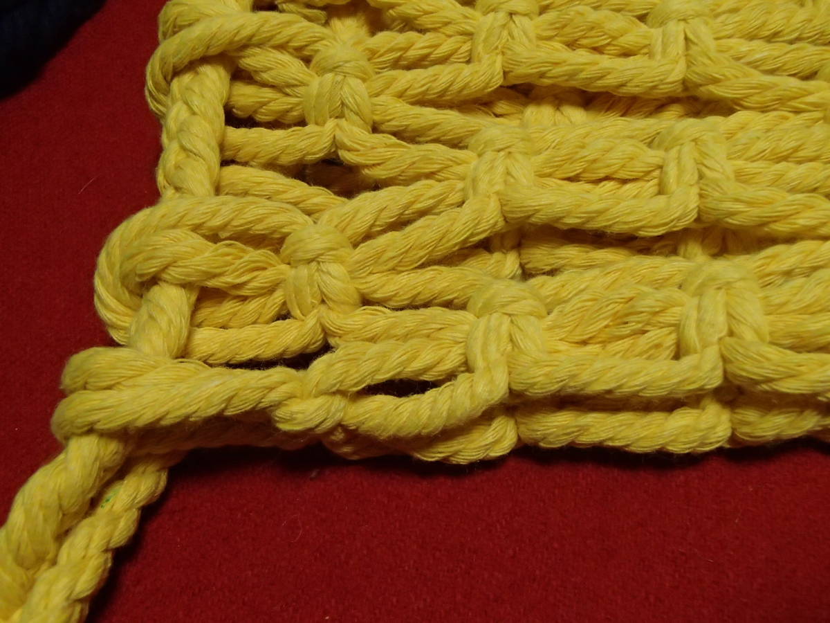 ほら貝 ホラ貝 法螺貝 の網袋 黄色 長さ38ｃｍ 手作り品 その他 売買されたオークション情報 Yahooの商品情報をアーカイブ公開 オークファン Aucfan Com