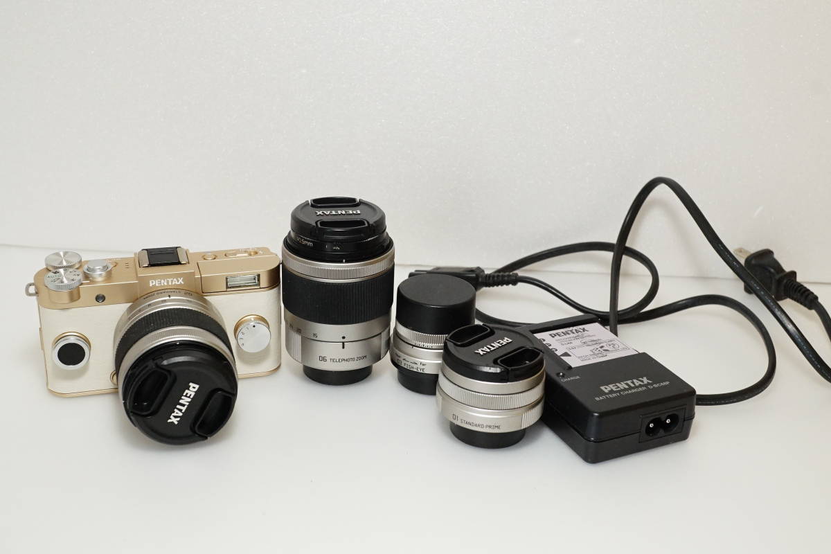 pentax ペンタックス Q-S1 レンズ 01 02 03 06 単焦点 ズームレンズ 