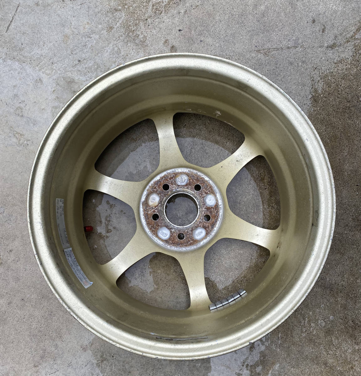 SSR Type-C 18インチ ゴールドホイール