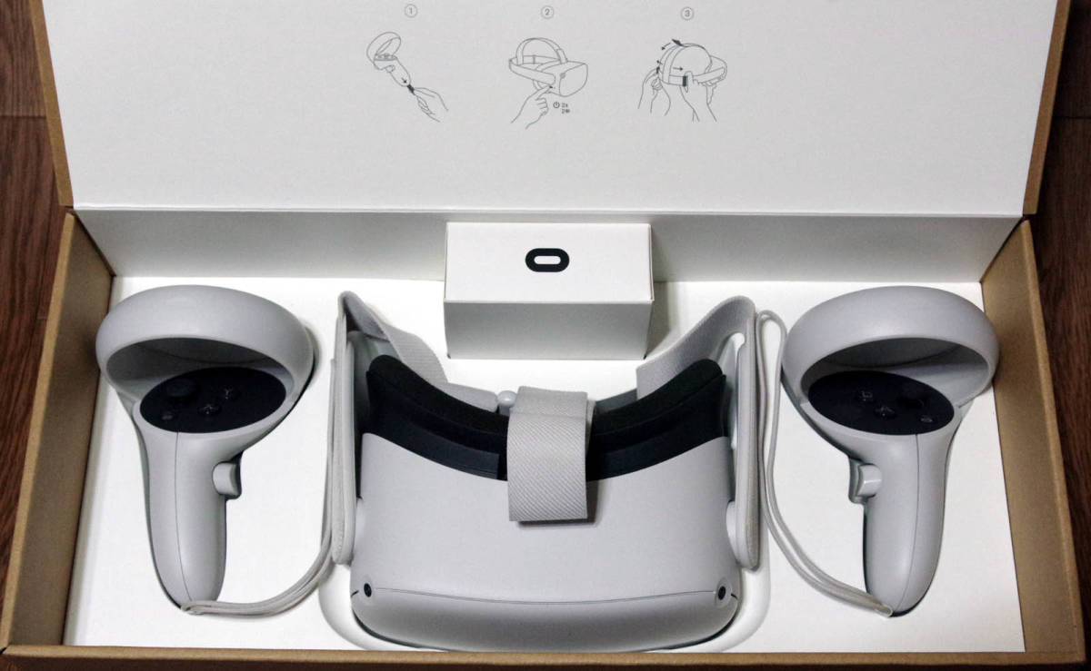oculus QUEST2 VR ヘッドセット （オキュラスクエスト2 64GB） 完全 